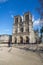 Notre Dame Cathedral in Paris France.