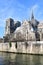 Notre Dame Cathedral seen from across the Siene