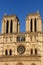 Notre Dame Cathedral West facade Cathedral of Our Lady of Paris, France