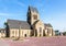 Notre-Dame-de-l\\\'Assomption church in Sainte-Mere-Eglise, Normandy