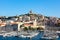 Notre Dame De La Garde cathedral church in Marseille - France