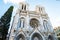 Notre Dame de Nice, neo gothic church in Cote d`Azur, France