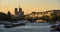 Notre Dame de Paris Cathedral and the Seine River on a Summer afternoon. France