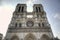 The Notre dame de Paris church. Paris, France