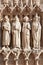 Notre Dame de Paris statues of saints
