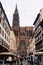 Notre-Dame de Strasbourg, Landmark and the most important monument in the city, Strasbourg, Alsace, France