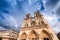 Notre Dame facade - Paris landmark