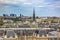 Notre Dame View Sainte Chapelle Old Modern Buildings Paris France