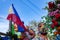 Nov 19, 2023 festival parade scene at Angono Giant Dool Higantes Festival, Rizal , Philippines