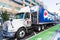 Nov 2, 2019 San Francisco / CA / USA - Pepsi truck making deliveries in the Mission Bay District; PepsiCo, Inc. is an American