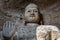 Nov 2014, Datong, China: Buddha statue at Yungang grottoes in Datong, China