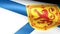 Nova Scotia Flag Waving