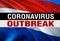 Novel coronavirus - 2019-nCoV on Paraguay flag, WUHAN virus concept. Coronavirus hazard concept with OUTBREAK OUTBREAK.3D