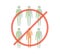 Novel Coronavirus - Avoid Crowded Place - Icon