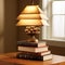 Novel Illumination: A Lamp Casting a Beam of Books instead of Light