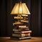 Novel Illumination: A Lamp Casting a Beam of Books instead of Light