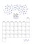 November 2020 doodle wall calendar