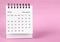 The November 2023 desk calendar