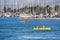 November 22, 2018 Moss Landing / CA / USA - People kayaking in E