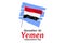 November 30, Independence Day of Yemen vector illustration.