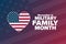 November is Military Family Month. Holiday concept. Template for background, banner, card, poster with text inscription