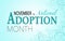 November is national adoption awareness month