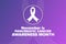 November is Pancreatic Cancer Awareness Month. Holiday concept. Template for background, banner, card, poster with text