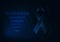 November Prostate cancer awareness month banner template with glowing low polygonal blue ribbon and text