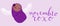 Novembro Roxo translation from portuguese November Purple, Brazil campaign for preterm infants awareness. Handwritten