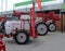 Novi Sad, Serbia, 20.05.2018 Fair, new trailed sprayer