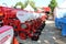 Novi Sad, Serbia, 20.05.2018 Fair, universal machine for sowing seeds