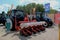 Novi Sad, Serbia, 20.05.2018 Fair, universal machine for sowing seeds