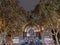 Novi Sad Serbia synagogue night view