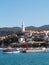 Novi Vinodoski Croatia tipical adriatic city with port