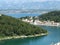 Novigrad, Croatia,butterfly, daisies, field, beautiful ,seafront, town,rich, history