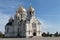 Novocherkassk Holy Ascension Cathedral on a sunny day in autumn