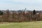 Novy Falkenburk castle in Jablonne v Podjestedi and Jested Tower in Liberec, Czech Republic