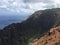 Nualolo Trail to Lolo Vista Lookout in Waimea Canyon on Kauai Island, Hawaii.