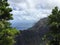 Nualolo Trail to Lolo Vista Lookout in Waimea Canyon on Kauai Island, Hawaii.