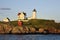 Nubble (Cape Neddick) Lighthouse at Sunset