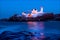 Nubble Lighthouse in Maine During Holiday Season