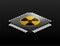 Nuclear battery made from radioactive waste