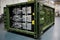 nuclear battery in a secure container for tests