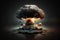nuclear blast against a dark background