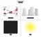 Nuclear Energy Examples infographic diagram