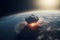 Nuclear Explosion View from Space