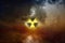 Nuclear fallout, hazardous accident with radioactive isotopes in