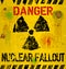 Nuclear fallout warning