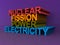 Nuclear fission power and electricity