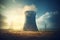 Nuclear power plant industry. Generate Ai